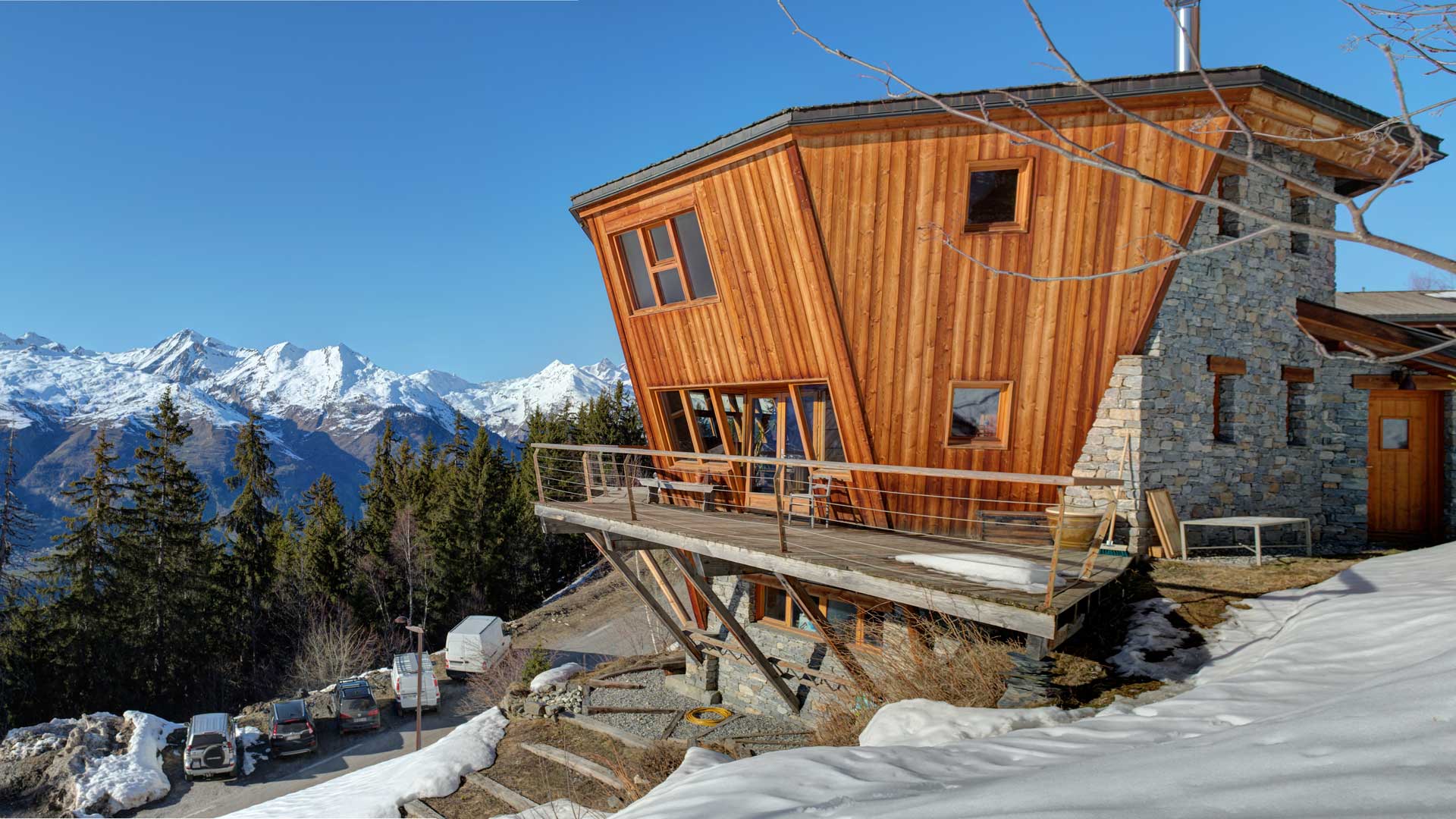 reportage photo immobilier les arcs 1800