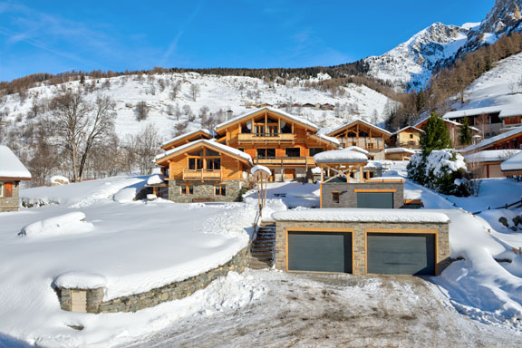 Chalet dans son environnement à La Chenarie (Peisey-Vallandry)