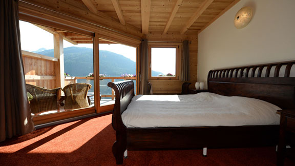Photo chambre lit peisey vallandry