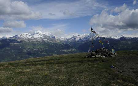 Montage photo paysage avant assemblage