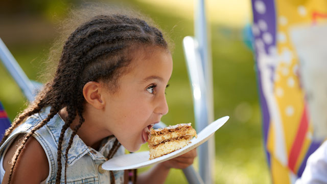 Ce n'est pas le gâteau d'anniversaire le plus facile à déguster