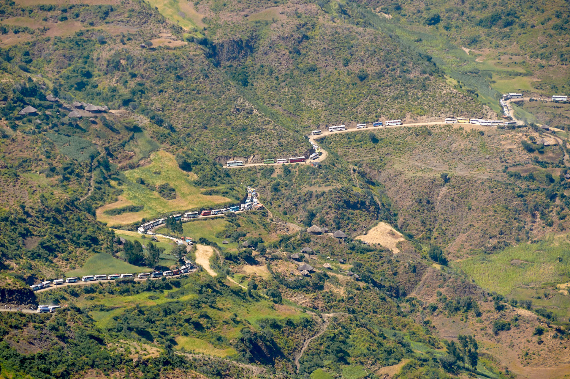 Des kilomètres de bus pour Gishen Maryam