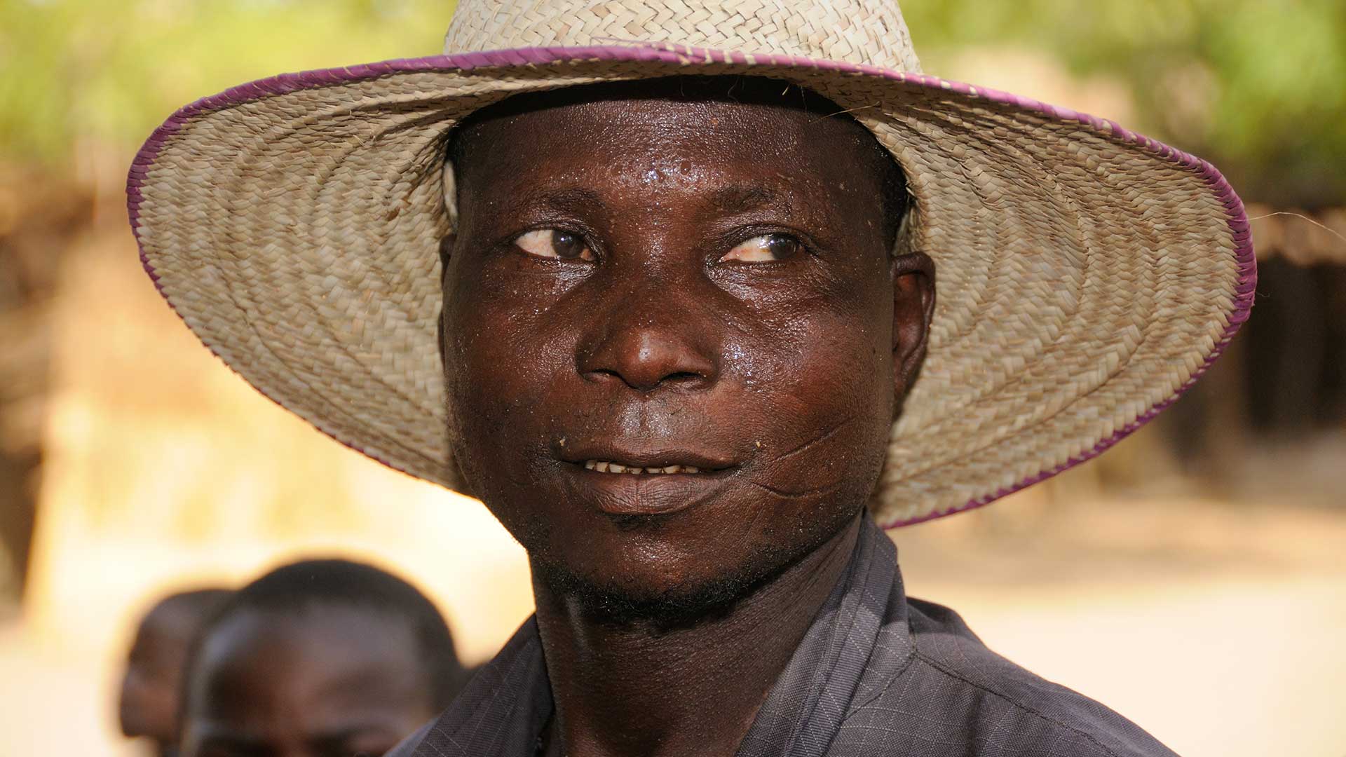 Portrait homme au chapeau