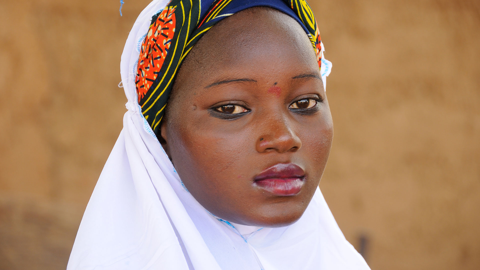 Portrait de femme région de Gaya Niger